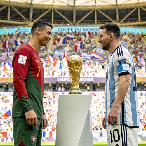 Ronaldo et Messi face à la coupe du monde