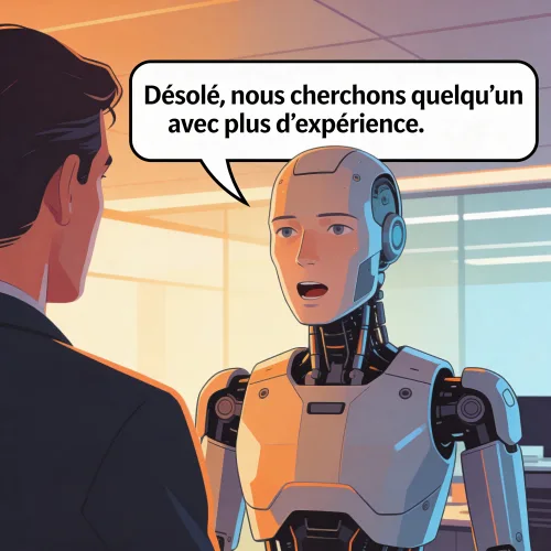 Robot généré par IA
